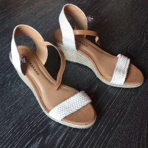Lucky Brand wedge sandals, 8.5